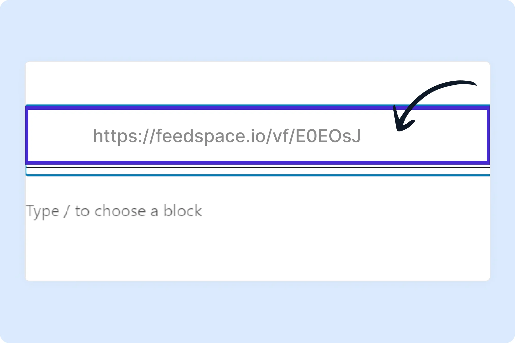 Save the video feed form link